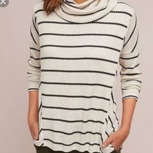 Anthropologie Eri and Ali Cowl Neck Top
